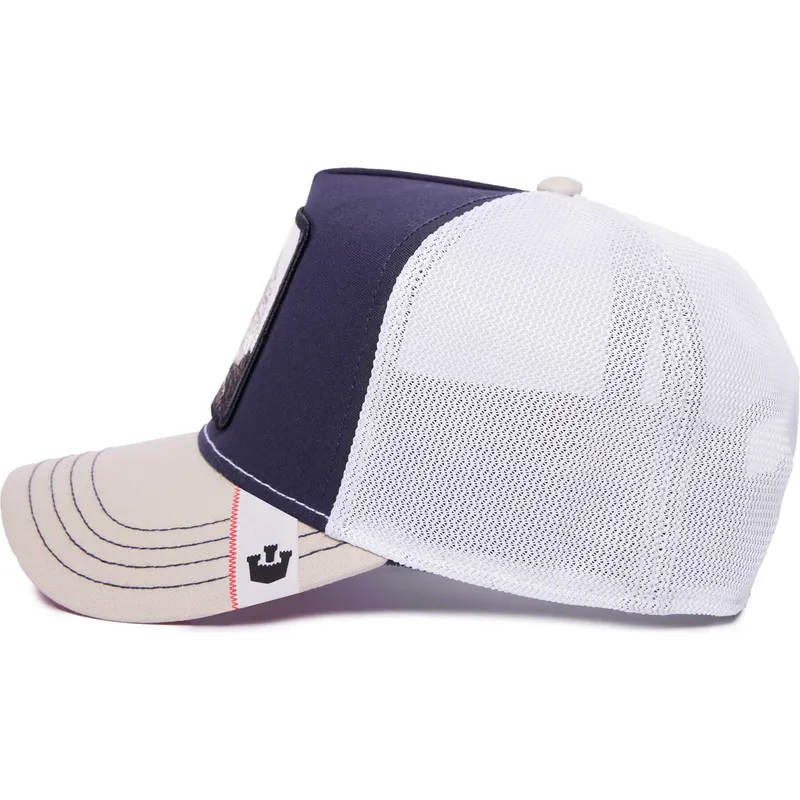 kasketter-buet-marinebla-snapback-the-farm-af-goorin-bros