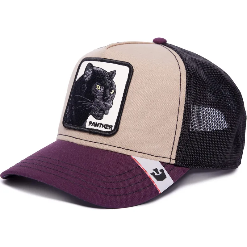 beige-og-violet-trucker-kasket-panter-mv-panther-the-farm-mvp-fra-goorin-bros