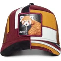 trucker-kasket-multifarvet-panda-rod-cute-dorbz-the-farm-patchwork-fra-goorin-bros