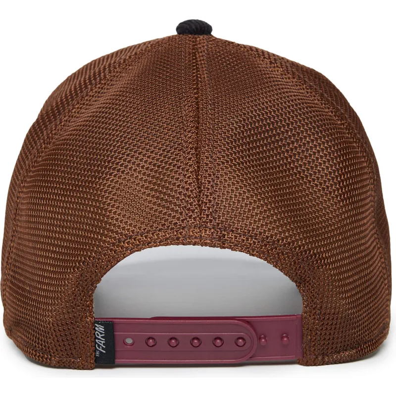 trucker-kasket-multifarvet-panda-rod-cute-dorbz-the-farm-patchwork-fra-goorin-bros