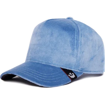 Goorin Bros. The Farm blå trucker velour kasket Blank