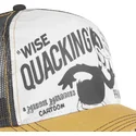 hvid-sort-og-gul-trucker-kasket-daffy-duck-loo8-duc1-looney-tunes-fra-capslab