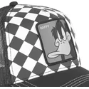 sort-og-hvid-truckerkasket-daffy-and-loo8-daf1-looney-tunes-fra-capslab