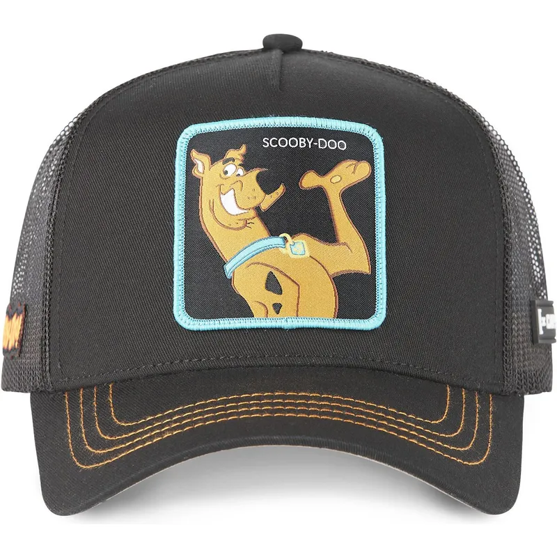 kasketter-buet-sort-snapback-scooby-doo-scooby-doo-af-capslab