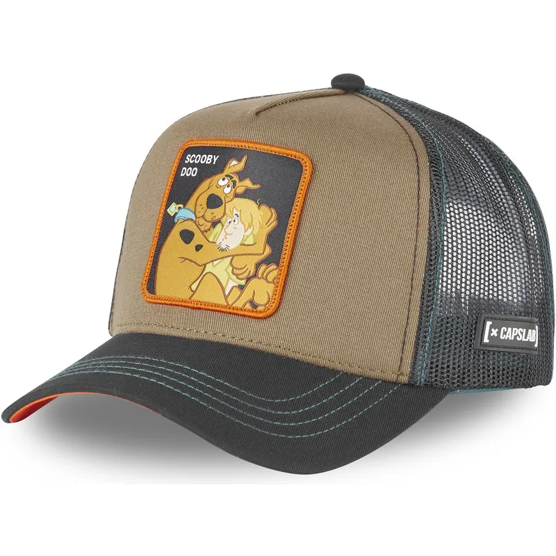 kasketter-buet-brun-snapback-scooby-doo-og-shaggy-rogers-scooby-doo-af-capslab