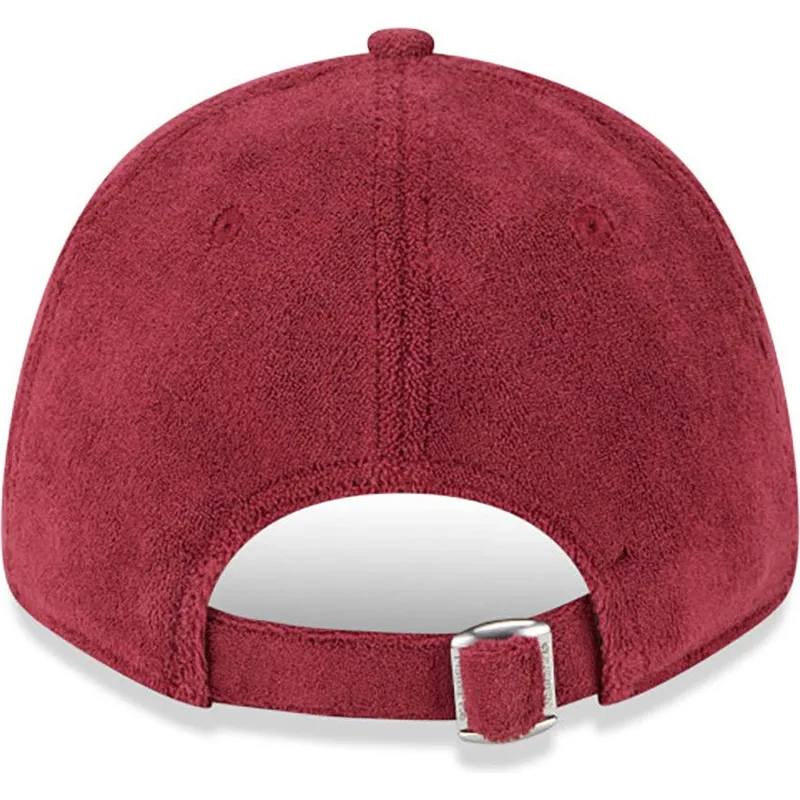 kasketter-buet-rod-justerbar-rem-9forty-towelling-fra-new-york-yankees-mlb-af-new-era