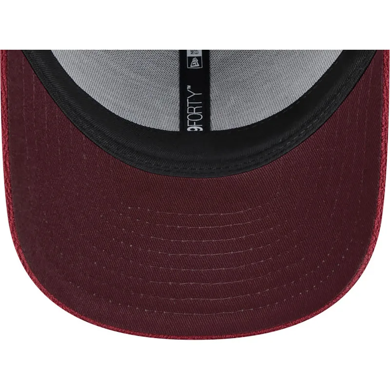 kasketter-buet-rod-justerbar-rem-9forty-towelling-fra-new-york-yankees-mlb-af-new-era