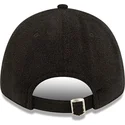 sort-justerbar-buet-kasket-med-sort-logo-9forty-towelling-fra-los-angeles-dodgers-mlb-fra-new-era