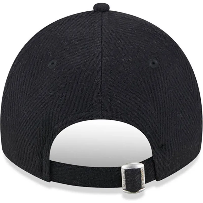 new-era-new-york-yankees-mlb-9twenty-herringbone-justerbar-sort-buet-kasket
