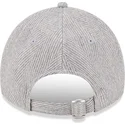 kasketter-buet-gra-justerbar-rem-9twenty-herringbone-fra-new-york-yankees-mlb-af-new-era