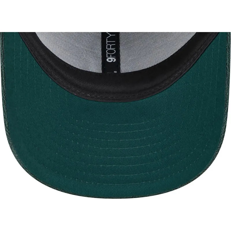 kasketter-buet-gron-justerbar-rem-9forty-towelling-fra-new-york-yankees-mlb-af-new-era