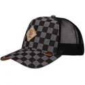 gorra-trucker-sort-hft-denim-check-fra-djinns