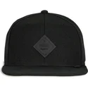 flad-sort-snapback-kasket-monochrome-fra-djinns