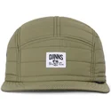 djinns-justerbar-gron-flad-cap-i-puffy-nylon