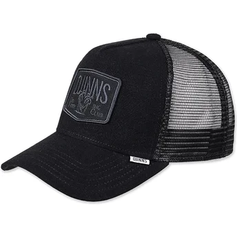 Sort Hippy Canvas HFT trucker-kasket fra Djinns