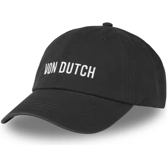 Justerbar sort buet kasket DC B fra Von Dutch