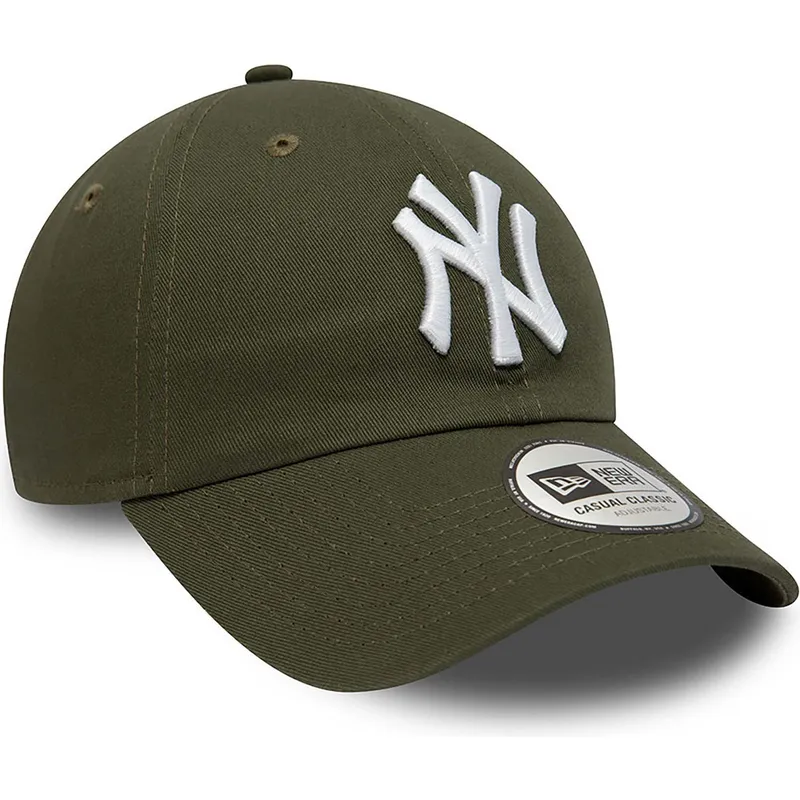 gron-justerbar-curved-kasket-9twenty-league-essential-fra-new-york-yankees-mlb-fra-new-era