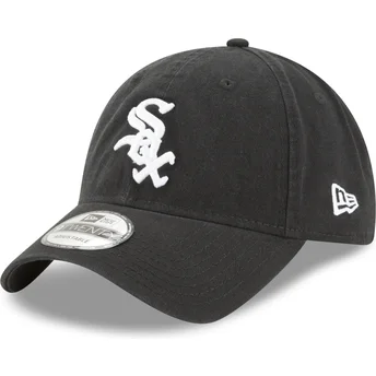 Chicago White Sox MLB New Era 9TWENTY Core Classic justerbar sort buet kasket