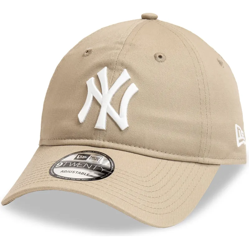 lys-brun-justerbar-9twenty-league-essential-cap-fra-new-york-yankees-mlb-fra-new-era