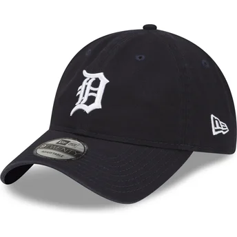 Justerbar 9TWENTY Core Classic mørkeblå buet kasket fra Detroit Tigers MLB fra New Era