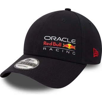 Mørkeblå snapback 9FORTY Essential kasket med buet skygge fra Red Bull Racing Formula 1 fra New Era
