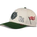 djinns-curved-brim-anniversary-truefit-beige-and-green-adjustable-cap