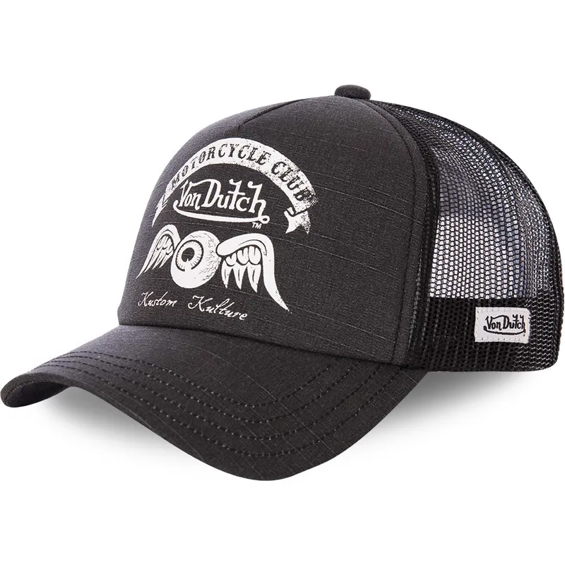 kasketter-buet-sort-snapback-til-barn-af-von-dutch