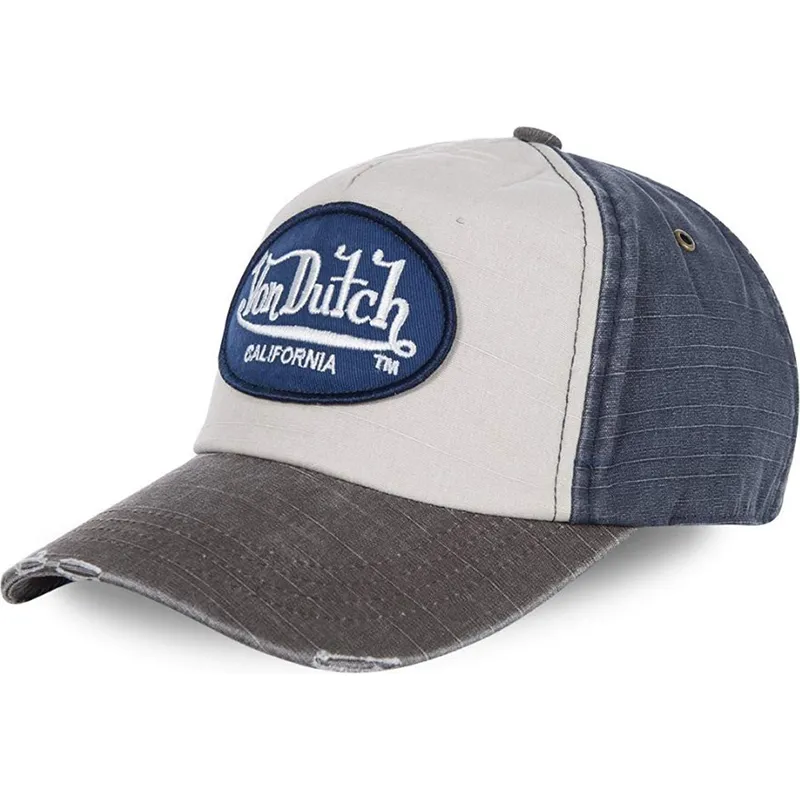 kasketter-buet-hvid-justerbar-rem-til-barn-af-von-dutch