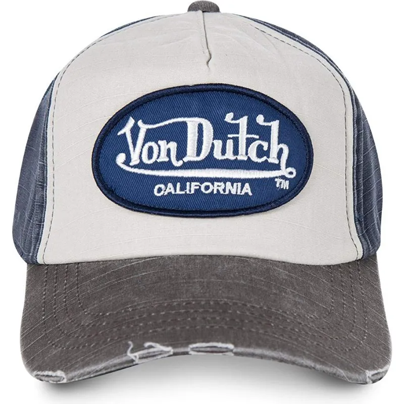 kasketter-buet-hvid-justerbar-rem-til-barn-af-von-dutch