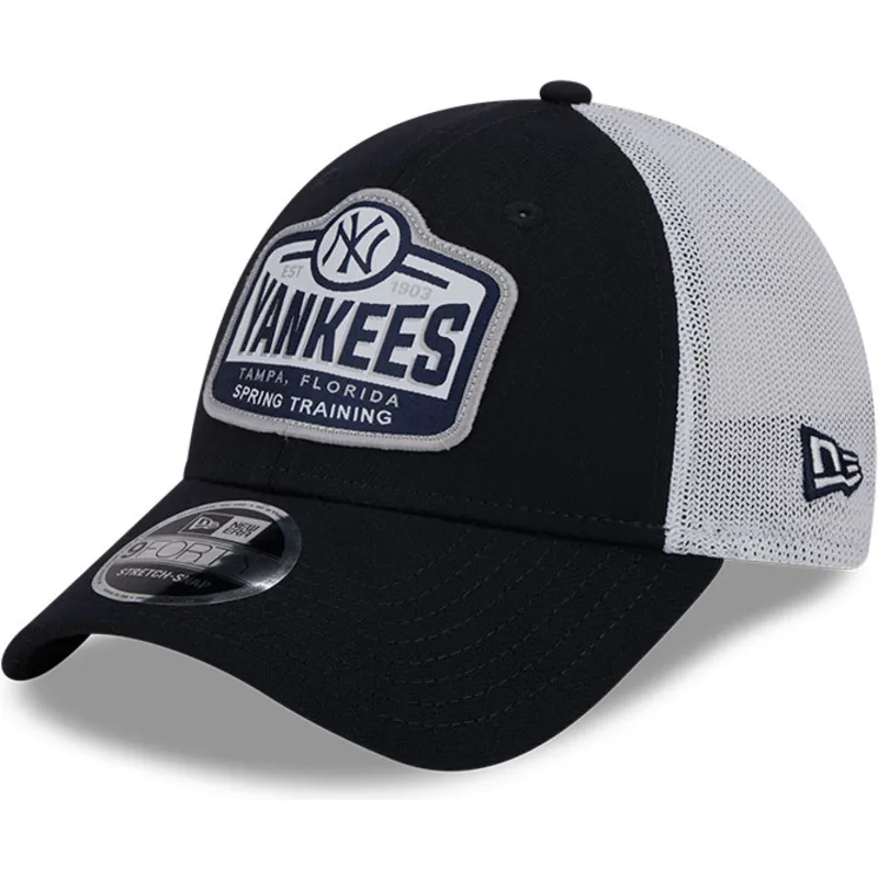kasketter-buet-marinebla-snapback-9forty-stretch-snap-tab-fra-new-york-yankees-mlb-af-new-era kasketter-buet-marinebla-snapback-9forty-stretch-snap-tab-fra-new-york-yankees-mlb-af-new-era