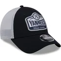 marinebla-og-hvid-9forty-stretch-snap-tab-new-york-yankees-mlb-trucker-cap-fra-new-era