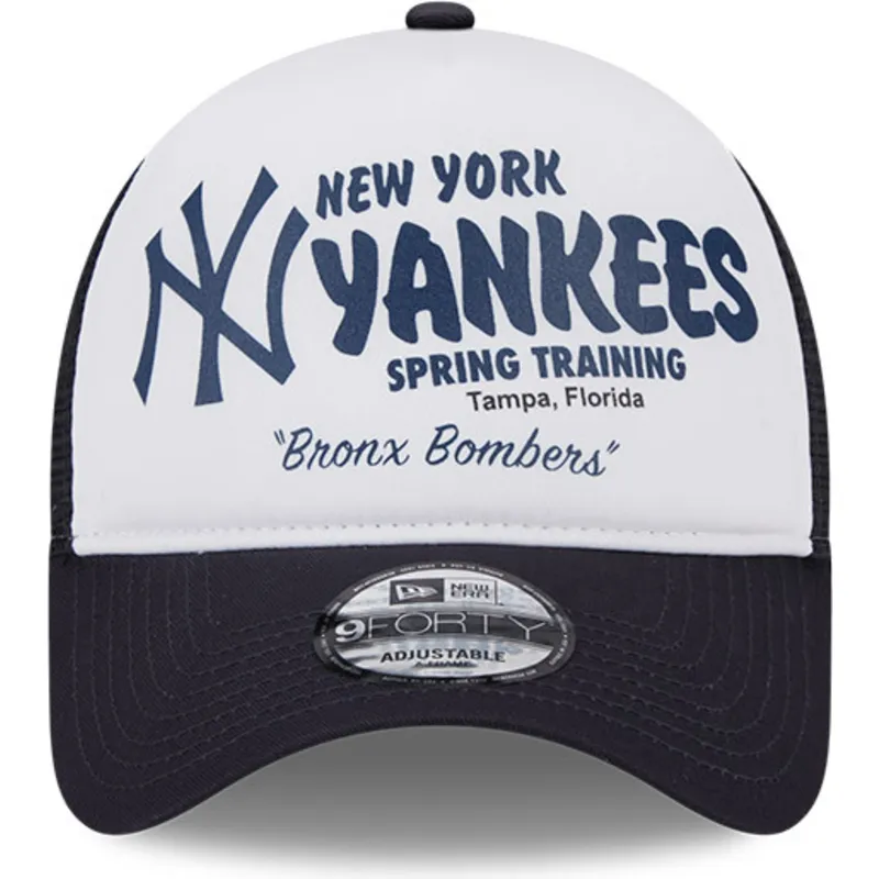 kasketter-buet-marinebla-snapback-9forty-a-frame-team-fra-new-york-yankees-mlb-af-new-era kasketter-buet-marinebla-snapback-9forty-a-frame-team-fra-new-york-yankees-mlb-af-new-era