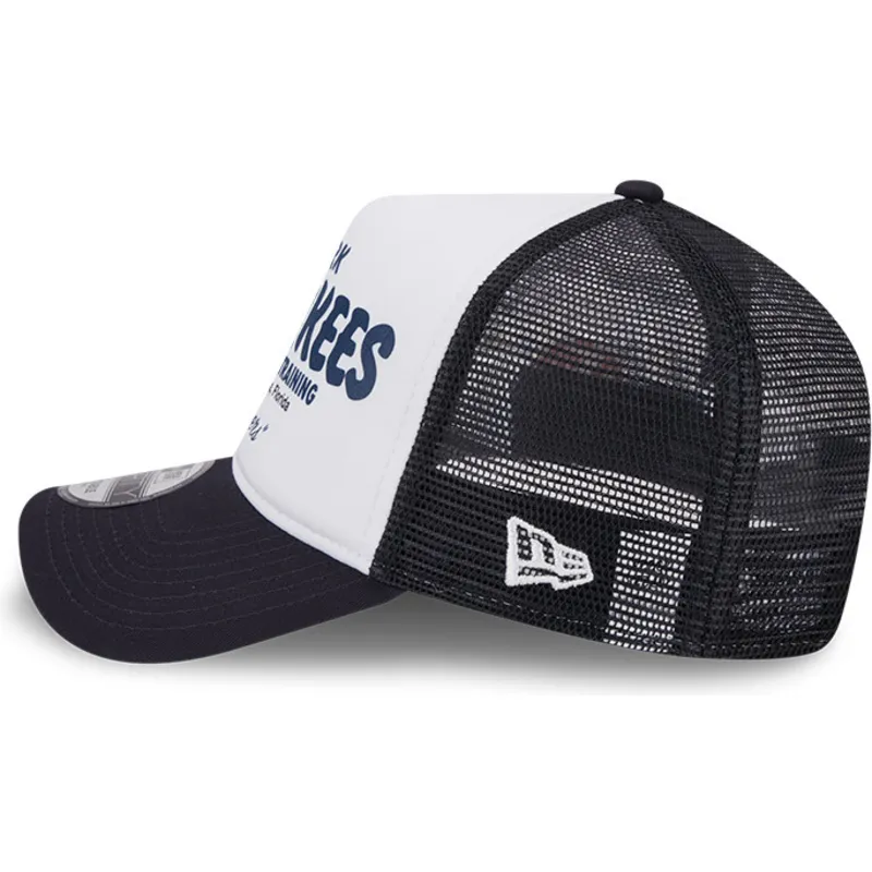 kasketter-buet-marinebla-snapback-9forty-a-frame-team-fra-new-york-yankees-mlb-af-new-era kasketter-buet-marinebla-snapback-9forty-a-frame-team-fra-new-york-yankees-mlb-af-new-era