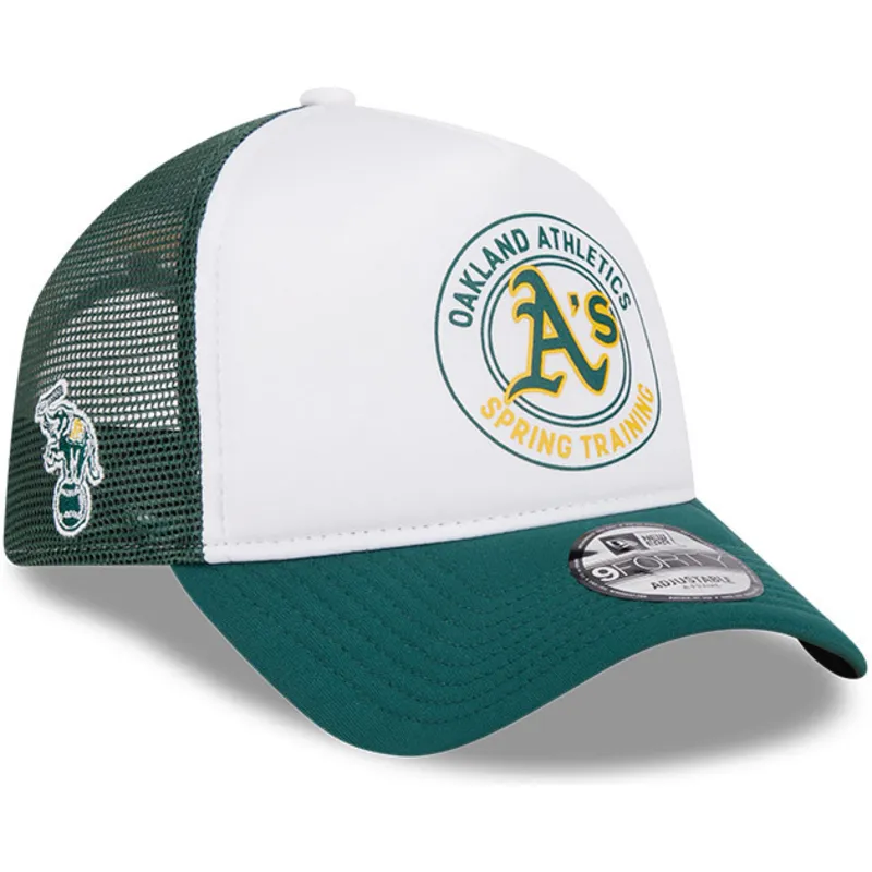 kasketter-buet-gron-snapback-9forty-a-frame-circle-fra-oakland-athletics-mlb-af-new-era