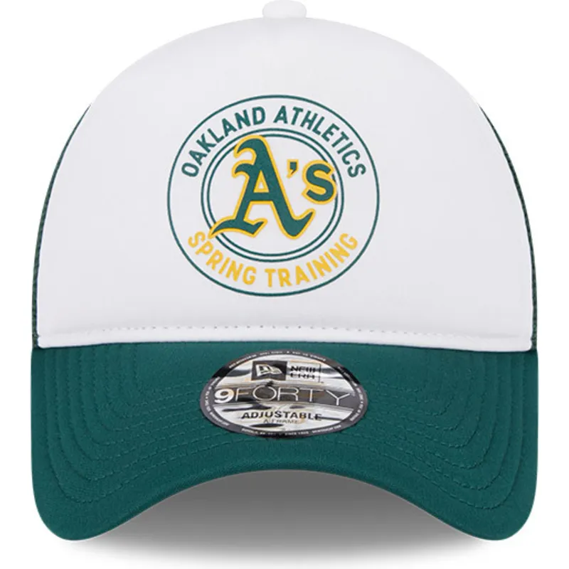 kasketter-buet-gron-snapback-9forty-a-frame-circle-fra-oakland-athletics-mlb-af-new-era