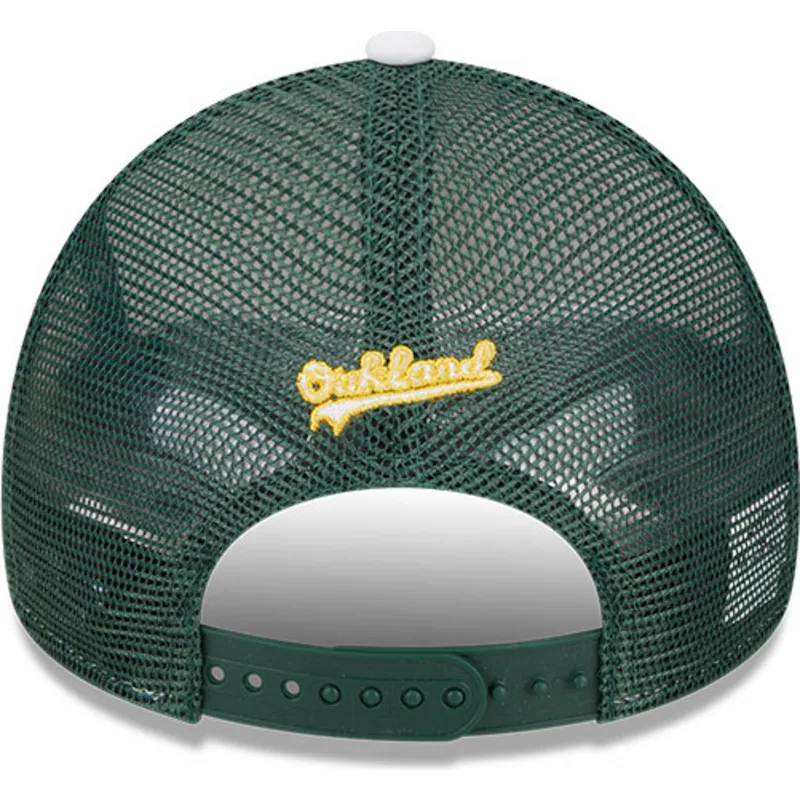 kasketter-buet-gron-snapback-9forty-a-frame-circle-fra-oakland-athletics-mlb-af-new-era