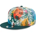 kasketter-flad-multicolor-snapback-9fifty-spring-fra-oakland-athletics-mlb-af-new-era