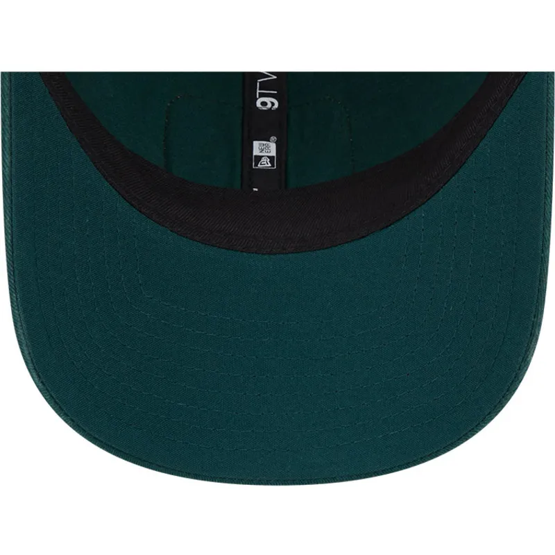 kasketter-buet-gron-snapback-9twenty-stripe-fra-oakland-athletics-mlb-af-new-era