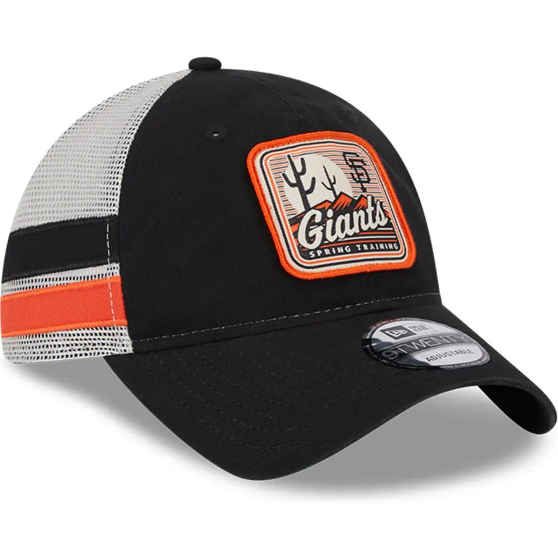 kasketter-buet-sort-snapback-9twenty-stripe-fra-san-francisco-giants-mlb-af-new-era