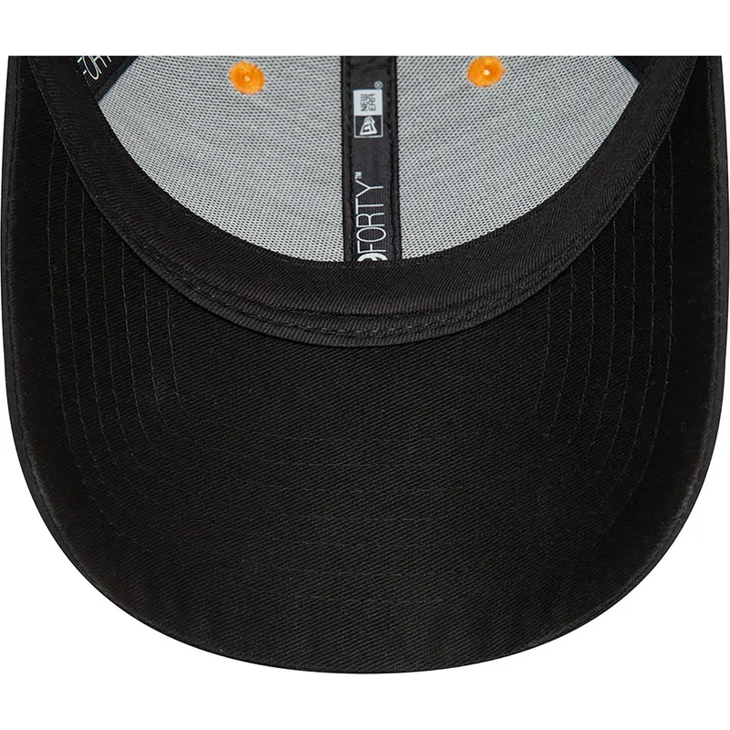 kasketter-buet-sort-justerbar-rem-9forty-contrast-piping-fra-mclaren-racing-formula-1-af-new-era