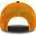 sort-og-orange-trucker-cap-9forty-a-frame-patch-front-fra-mclaren-racing-formula-1-af-new-era