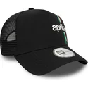sort-trucker-kasket-9forty-a-frame-flawless-print-fra-aprilia-piaggio-fra-new-era