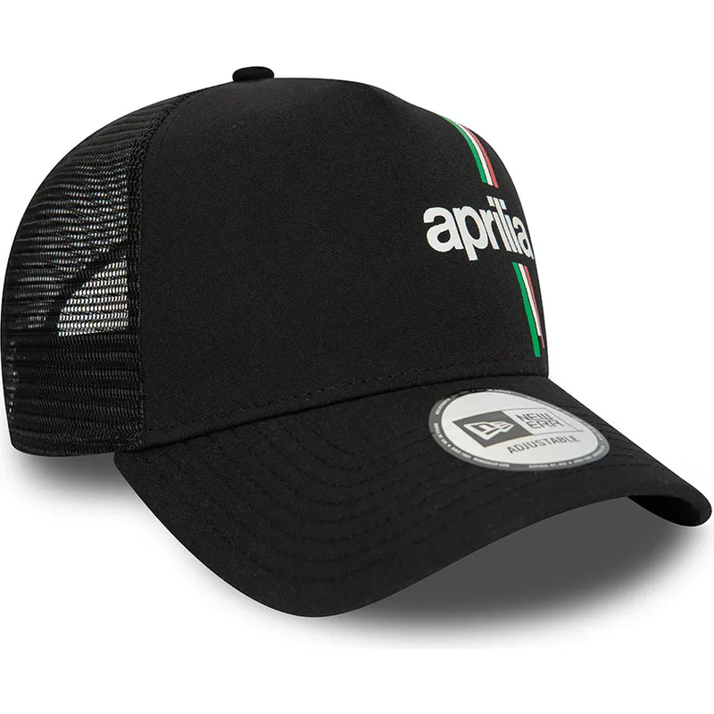kasketter-buet-sort-snapback-9forty-a-frame-flawless-print-fra-aprilia-piaggio-af-new-era