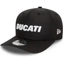 sort-buet-snapback-9fifty-ripstop-kasket-fra-ducati-motor-motogp-fra-new-era