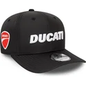 sort-buet-snapback-9fifty-ripstop-kasket-fra-ducati-motor-motogp-fra-new-era