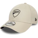 kasketter-buet-beige-justerbar-rem-9forty-ripstop-fra-ducati-motor-motogp-af-new-era