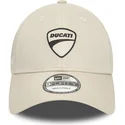 kasketter-buet-beige-justerbar-rem-9forty-ripstop-fra-ducati-motor-motogp-af-new-era