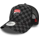 kasketter-buet-sort-snapback-9forty-a-frame-all-over-print-check-fra-ducati-motor-motogp-af-new-era