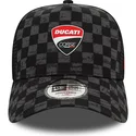 kasketter-buet-sort-snapback-9forty-a-frame-all-over-print-check-fra-ducati-motor-motogp-af-new-era
