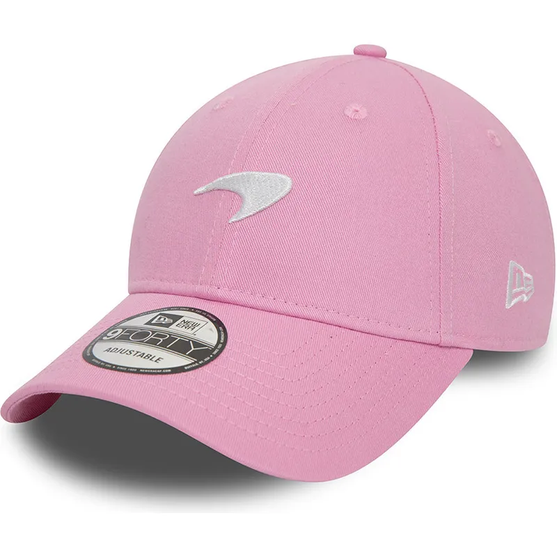 kasketter-buet-rosa-justerbar-rem-9forty-seasonal-fra-mclaren-racing-formula-1-af-new-era